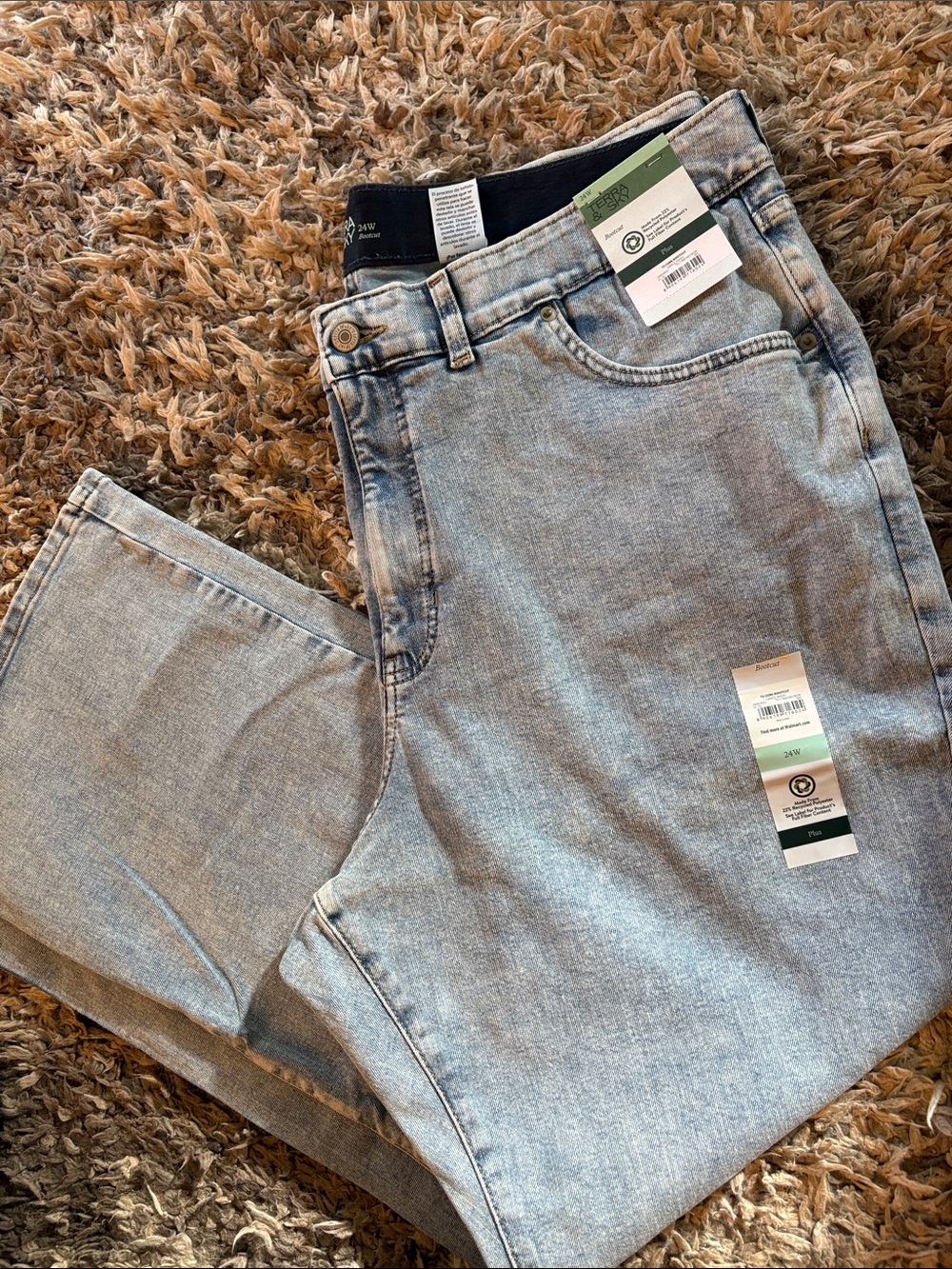 New Terra & Sky bootcut jeans women’s plus sizes